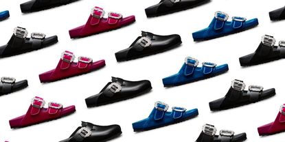 Birkenstocks x Manolo Blahnik shoes