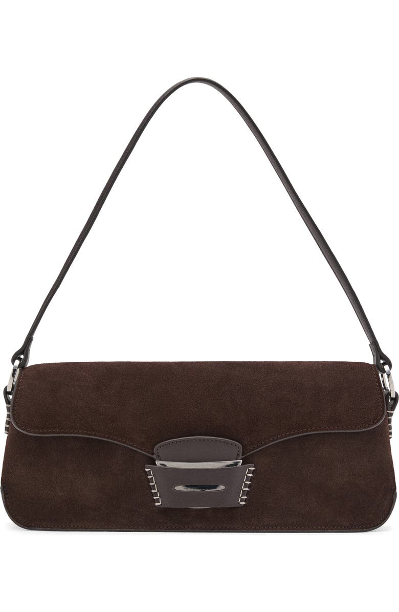 Suede Shoulder Bag