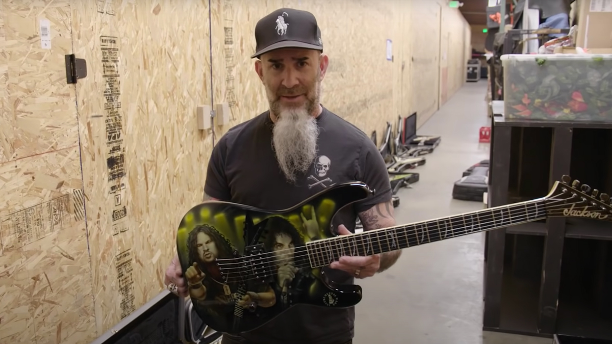 Anthrax's Scott Ian gives a guided tour of his wildest Jackson guitars |  Guitar World