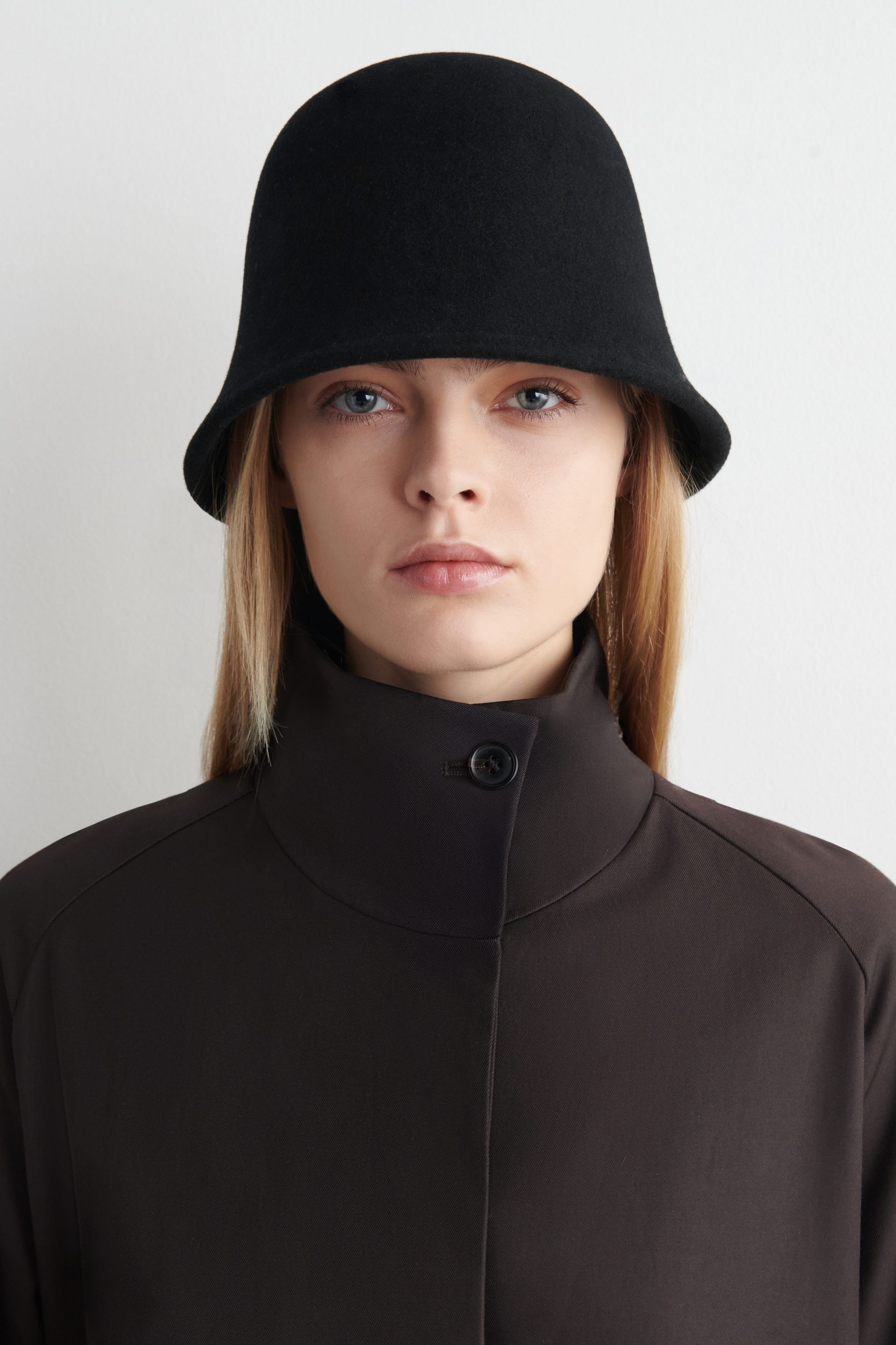 Felted-Wool Bucket Hat