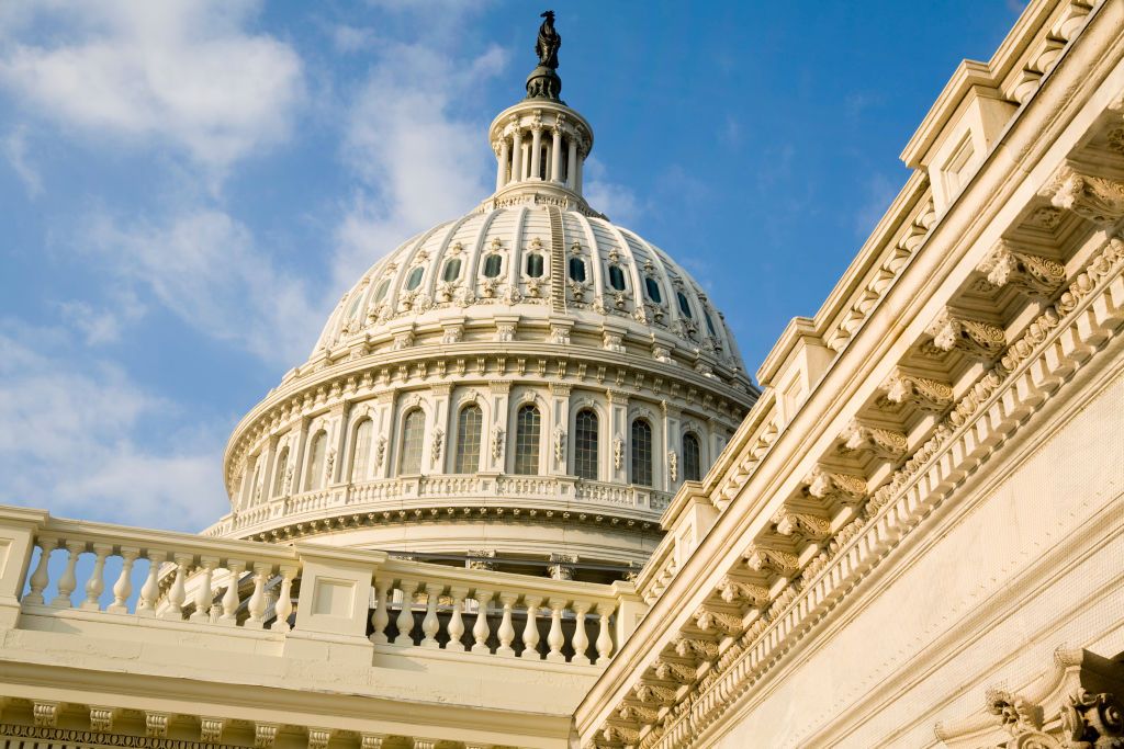 The Capitol building.