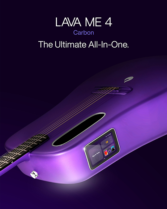 LAVA Music LAVA ME 4 guitar poster