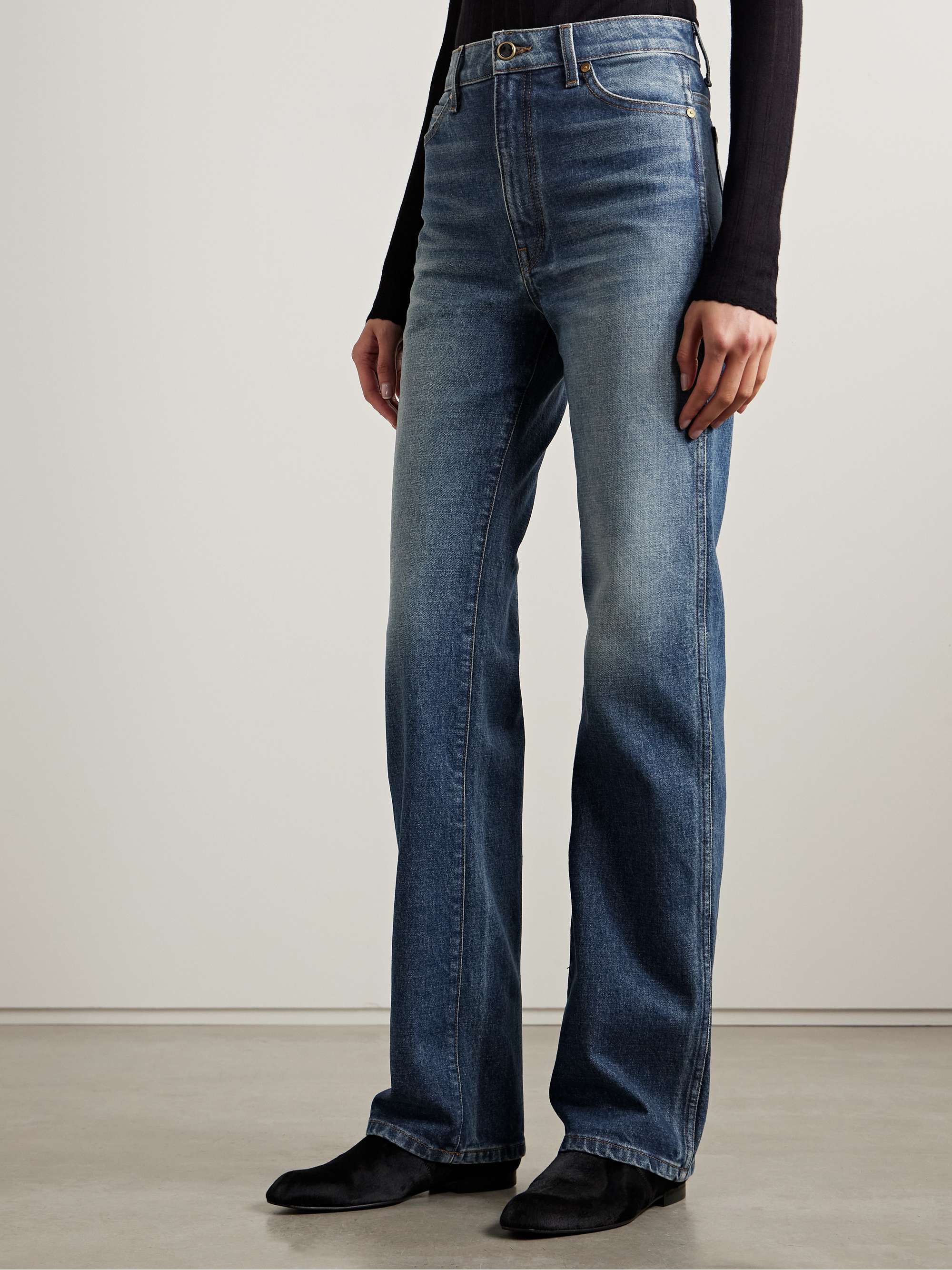 Danielle High-Rise Slim-Leg Jeans
