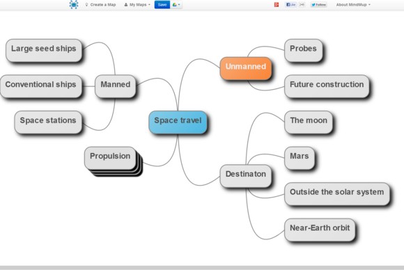 Mindmup - free mind mapping tool that integrates with Google Drive