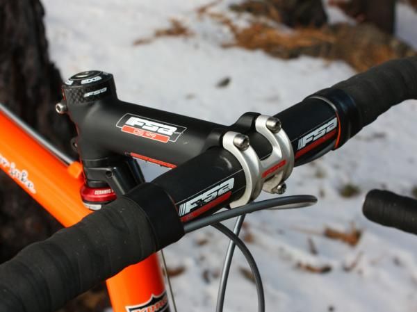Trebon uses an aluminum bar and stem.
