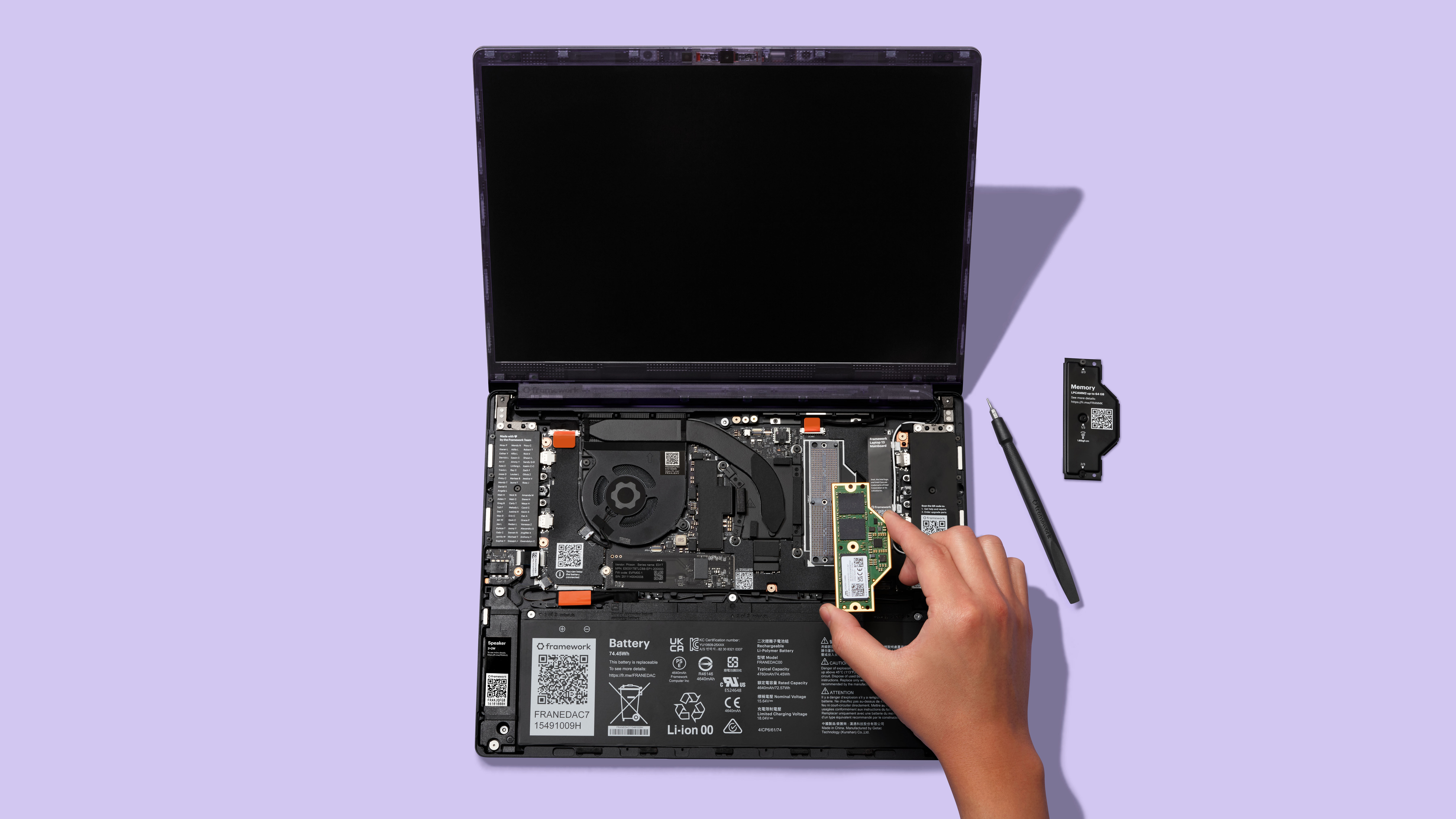 Inside the Framework Laptop 13 Pro 