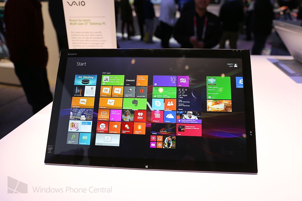 Hands-on with the Sony VAIO Tap 21 at CES | Windows Central