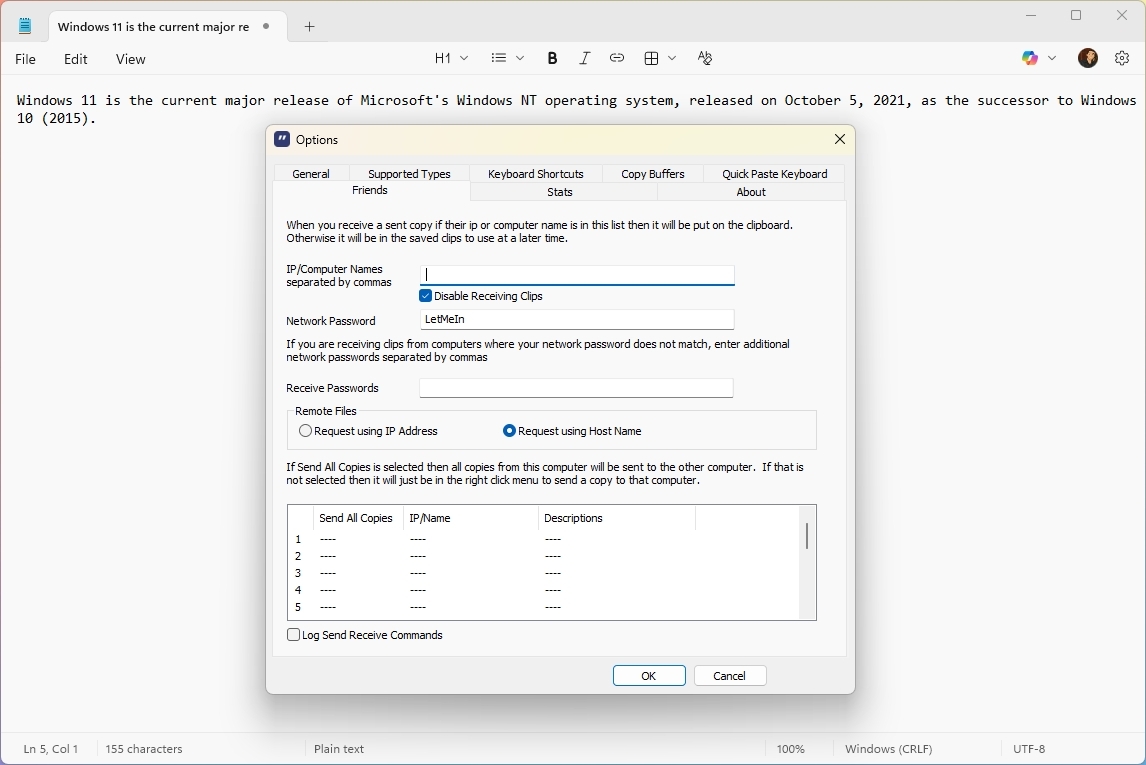 Ditto friends feature