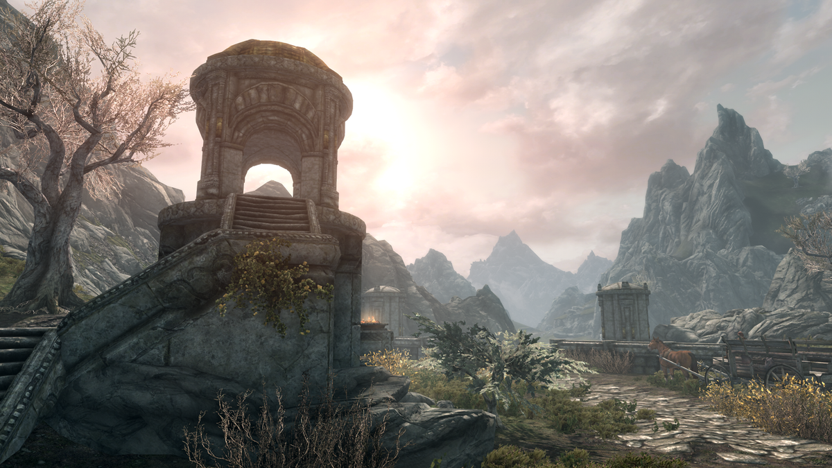 Skyrim Special Edition Settings Comparison Shots And Performance Pc Gamer