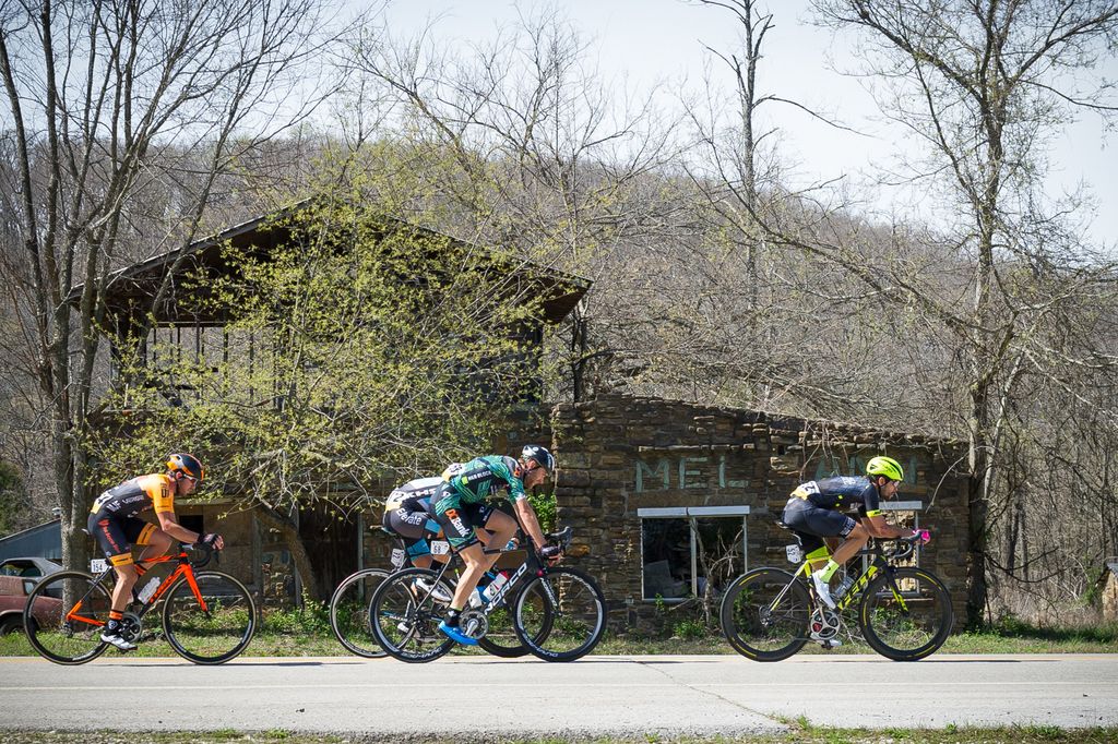 The four man breakaway