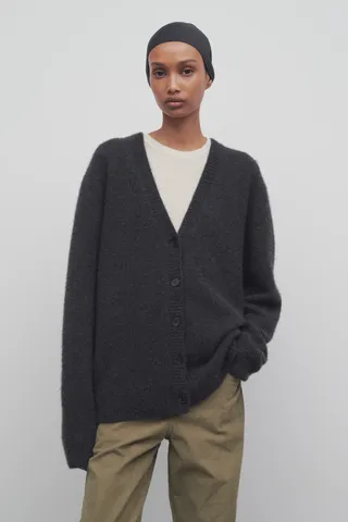 The Row, Hime Cardigan in Cashmere and Silk