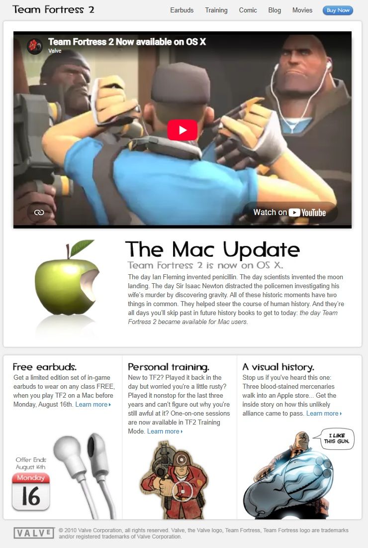 Valve patch notes