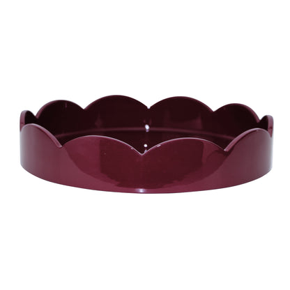 Cherry Small Round Scallop Tray
