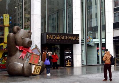 The F.A.O. Schwartz flagship store in New York City.