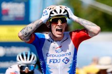 Jake Stewart wins stage one of the Tour de l'Ain