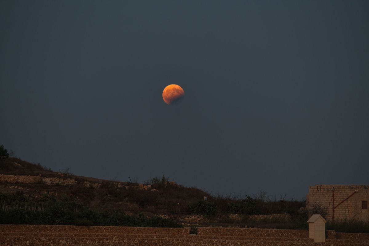 Partial Lunar Eclipse: A Prequel to the 2017 Total Solar Eclipse ...