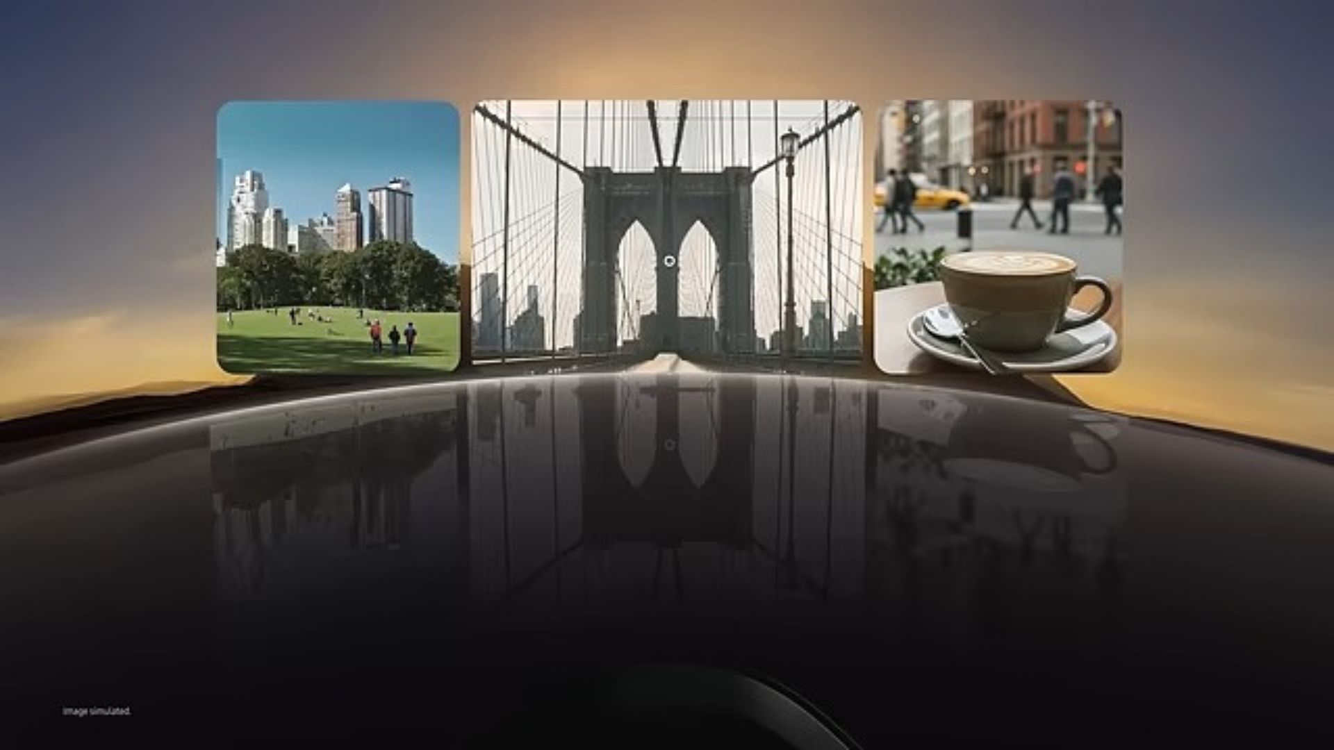 A teaser image showing potential OS from Project Moohan