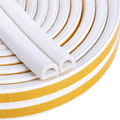 roll of draught excluder foam seal tape