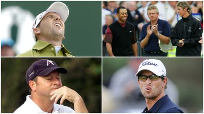 Sergio Garcia, Colin Montgomerie, Ian Woosnam and Adam Scott