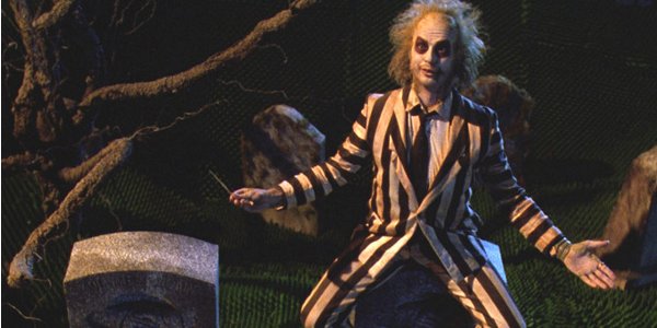 Beetlejuice Michael Keaton graveyard taunt