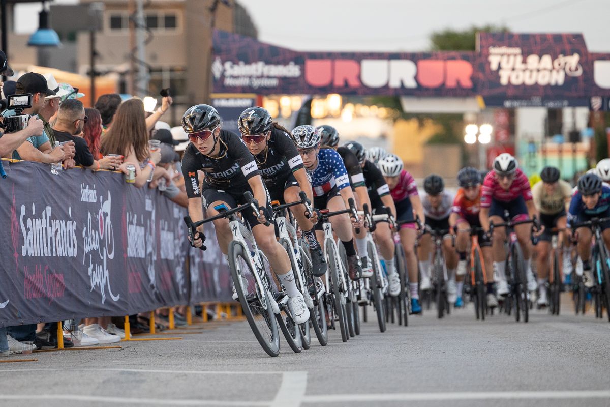 L39ION of Los Angeles put their entire team on the front to string out the field in the final laps.