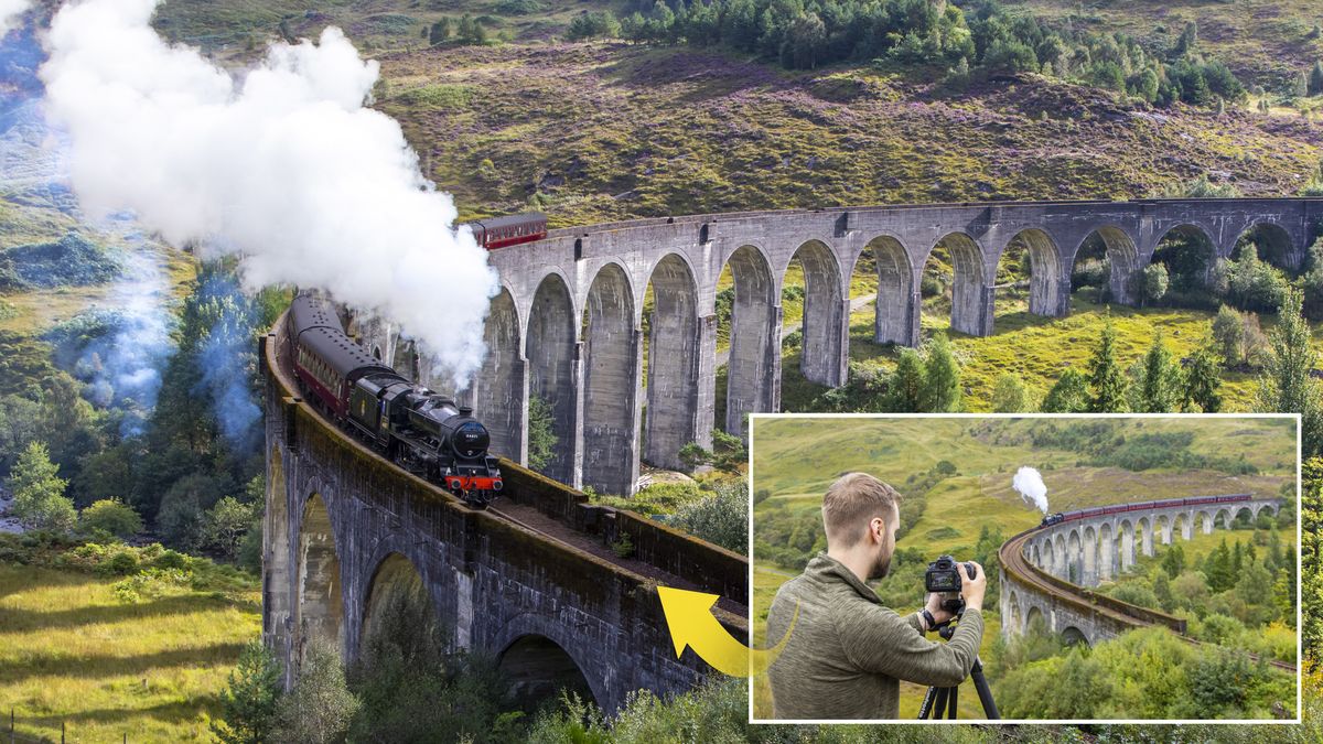 How to photograph one-off, split-second shots like the Harry Potter train