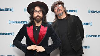  Sean Lennon and Les Claypool visit the SiriusXM Studio on May 23, 2016 in New York City. 