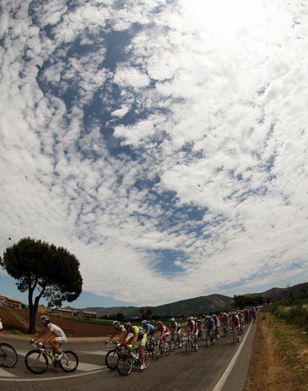 Another beautiful day at the Giro d'Italia.