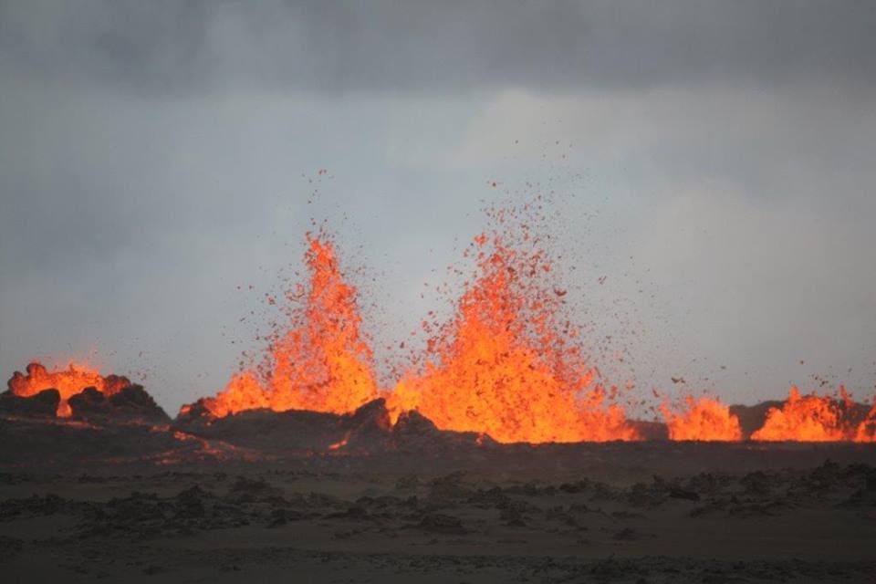 Bardarbunga volcano eruption