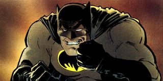 The Dark Knight Returns Batman Yellow Chest Symbol