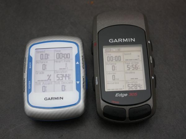 The Edge 500 is smaller and lighter than the 305 and yet pack a bigger and more legible display