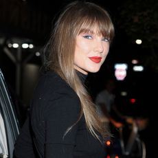 Taylor Swift styled the lace-trimmed Staud top on her "Patient Zero" CD cover before