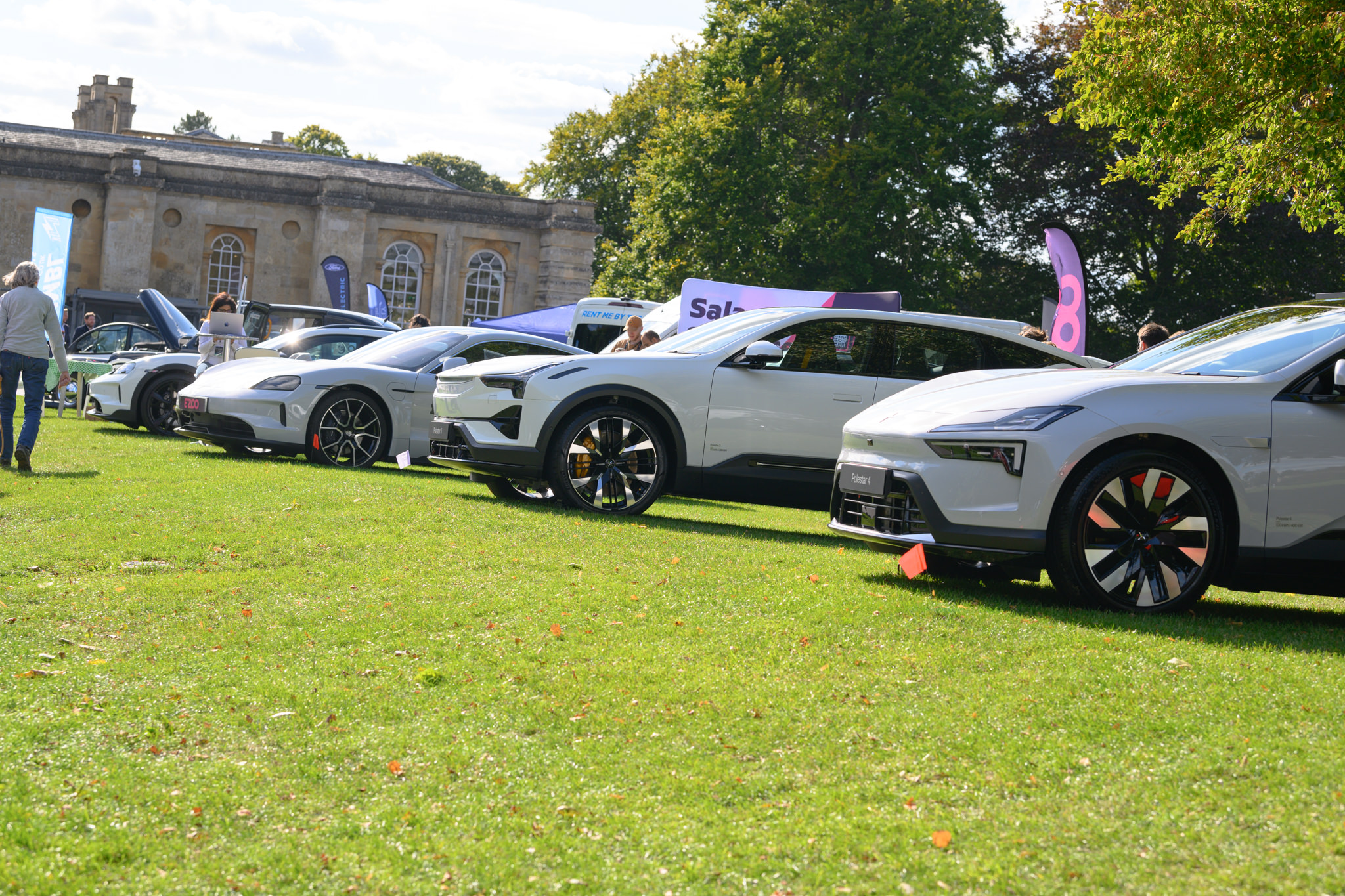 Part country house visit, part garden party, part test drive: EV Live at Blenheim Palace.