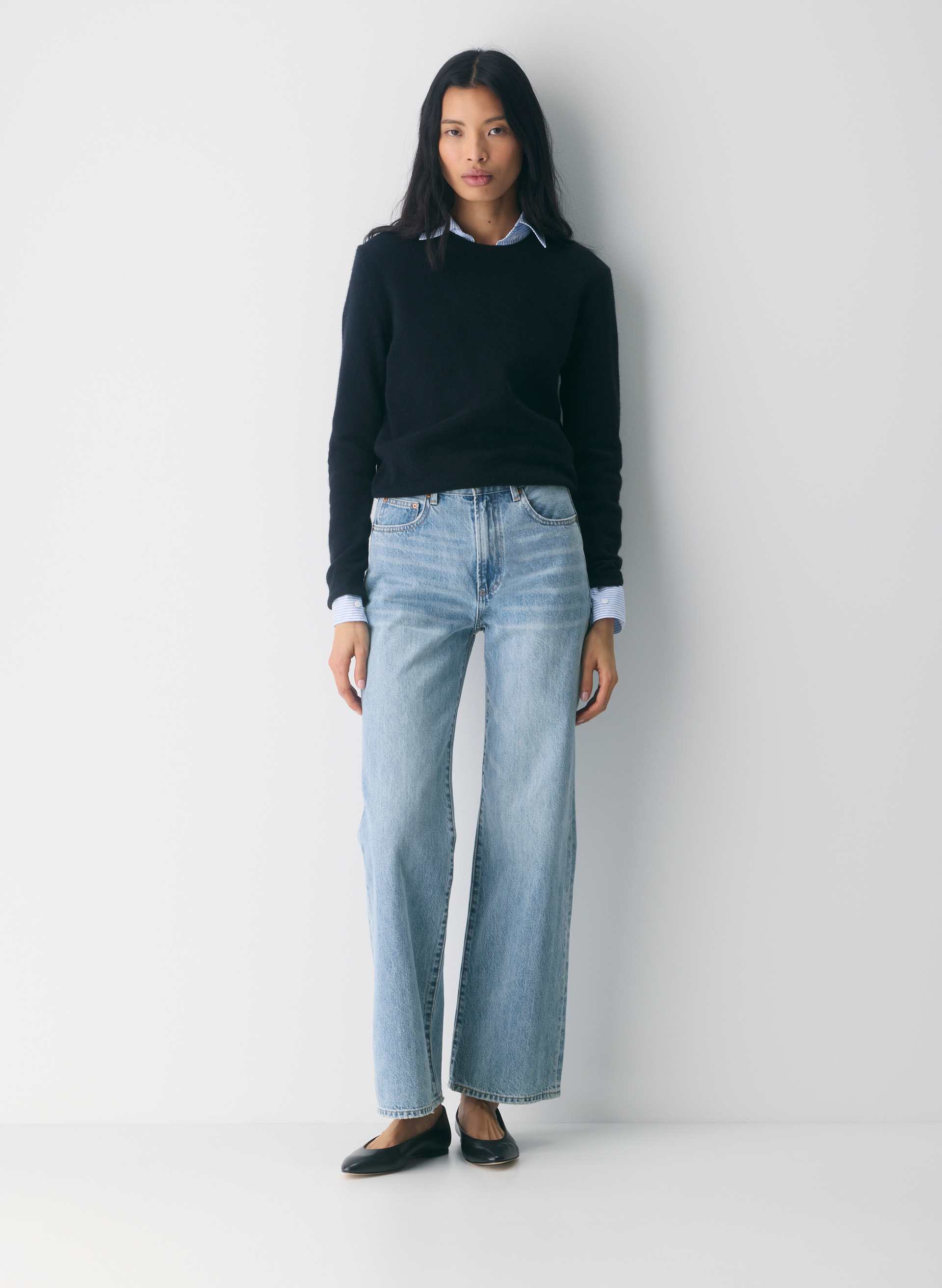 The Farrah Hi-Rise Wide Jean