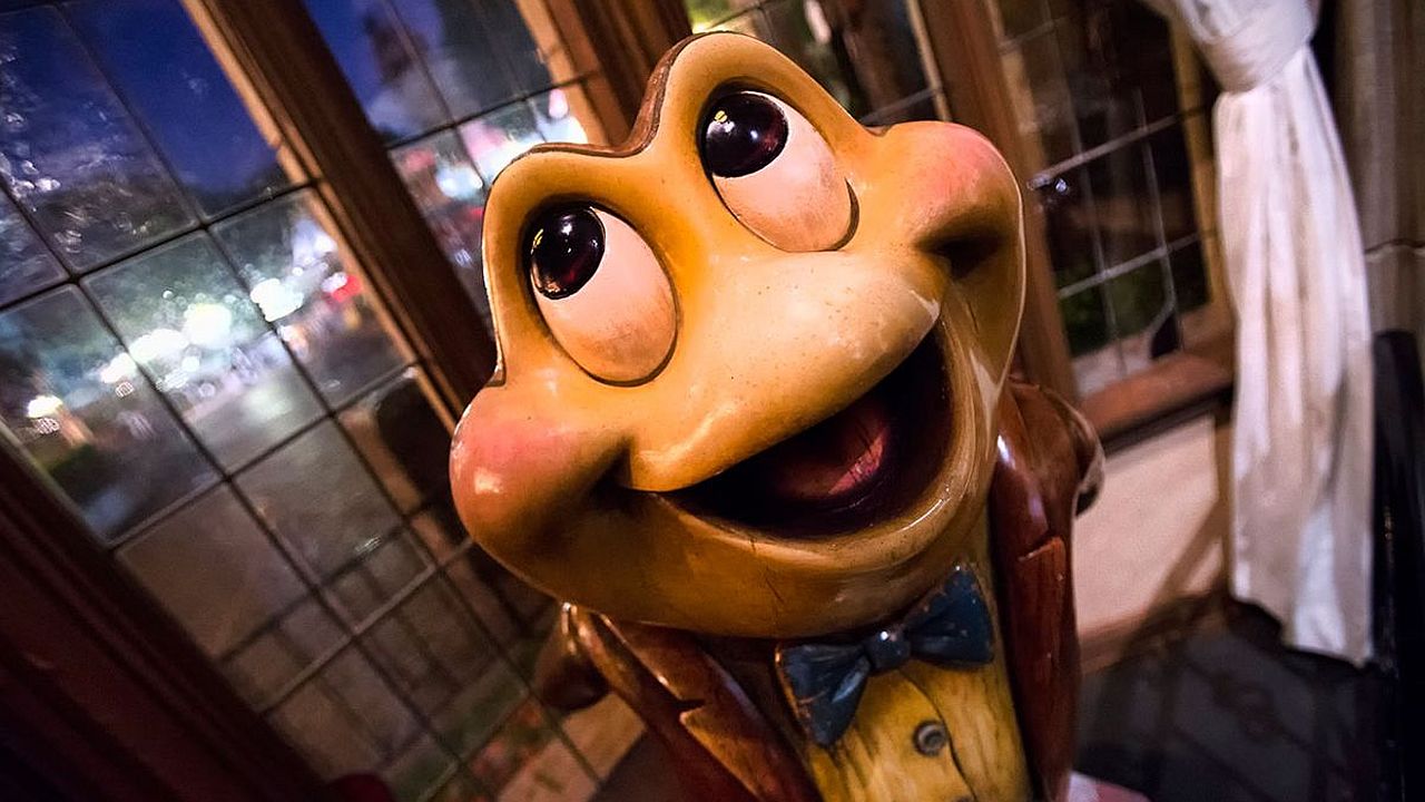 Mr. Toad statue in Mr. Toad's Wild Ride queue