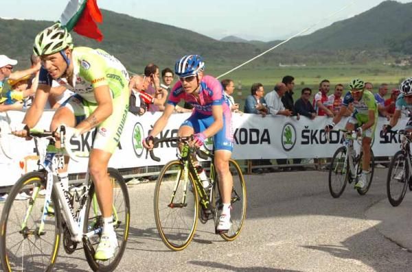Damiano Cunego (Lampre-ISD) didn't make the expected impact.