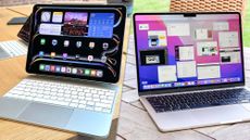 iPad Pro 2024 next to MacBook Air M2