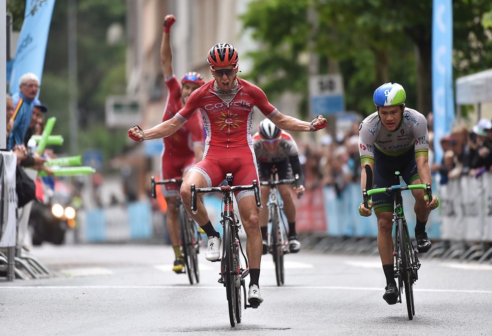 Luxembourg stage 3 winner Anthony Turgis