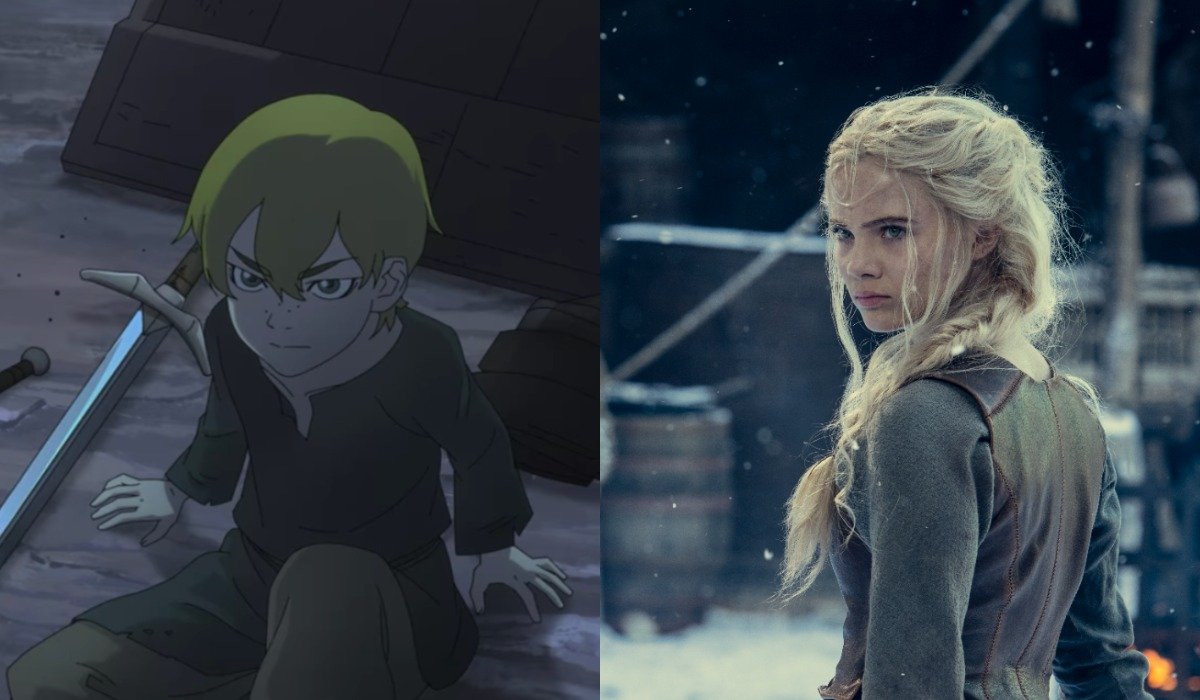 the witcher nightmare of the wolf witcher training kid netflix