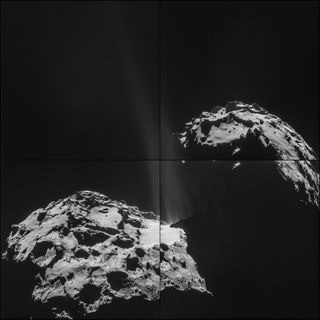 Comet 67P/Churyumov-Gerasimenko on Sept. 26, 2014