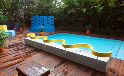Pool and decking