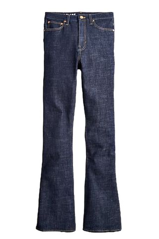 Skinny Flare Jean in Rinse Wash