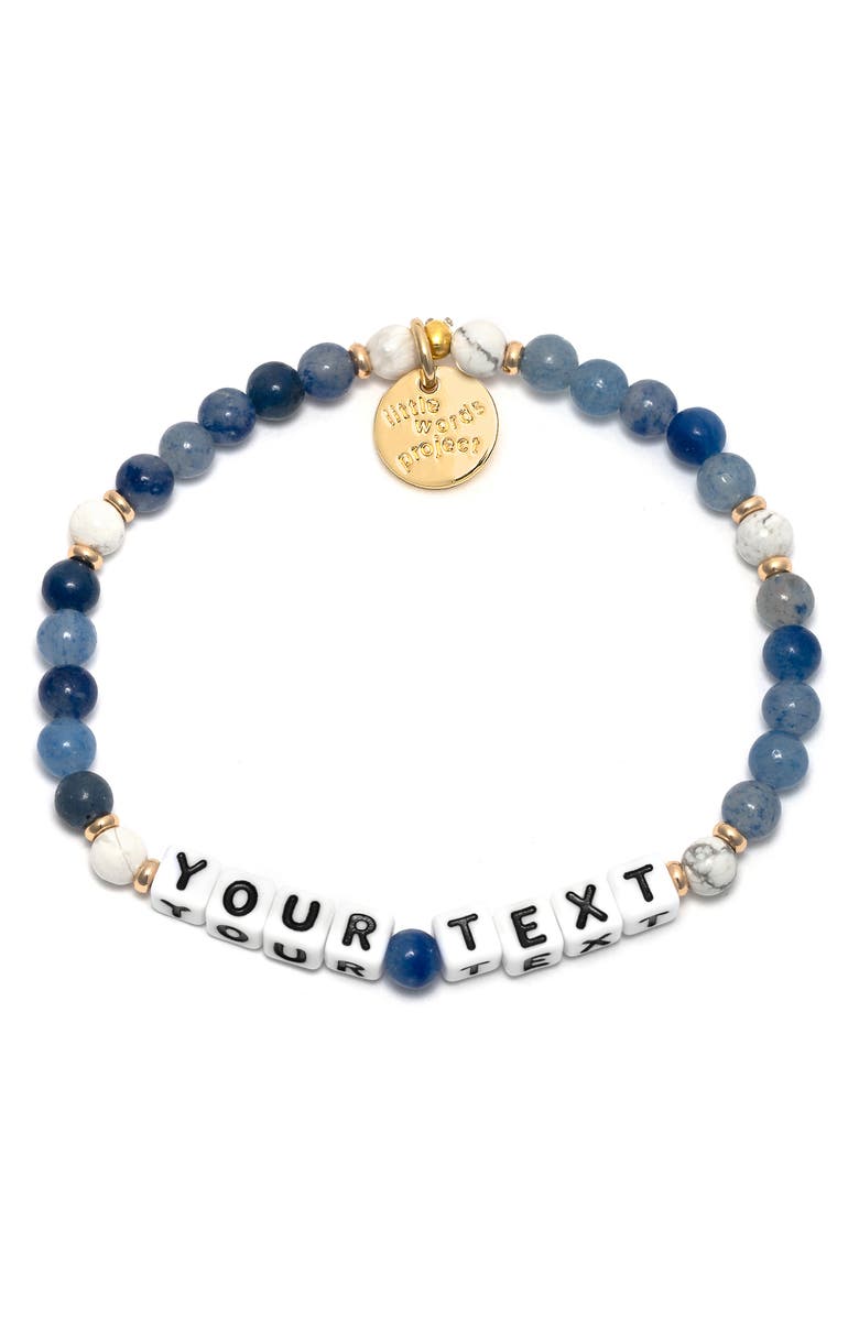 Bluestone Custom Beaded Stretch Bracelet