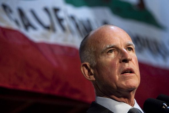 Gov. Jerry Brown.