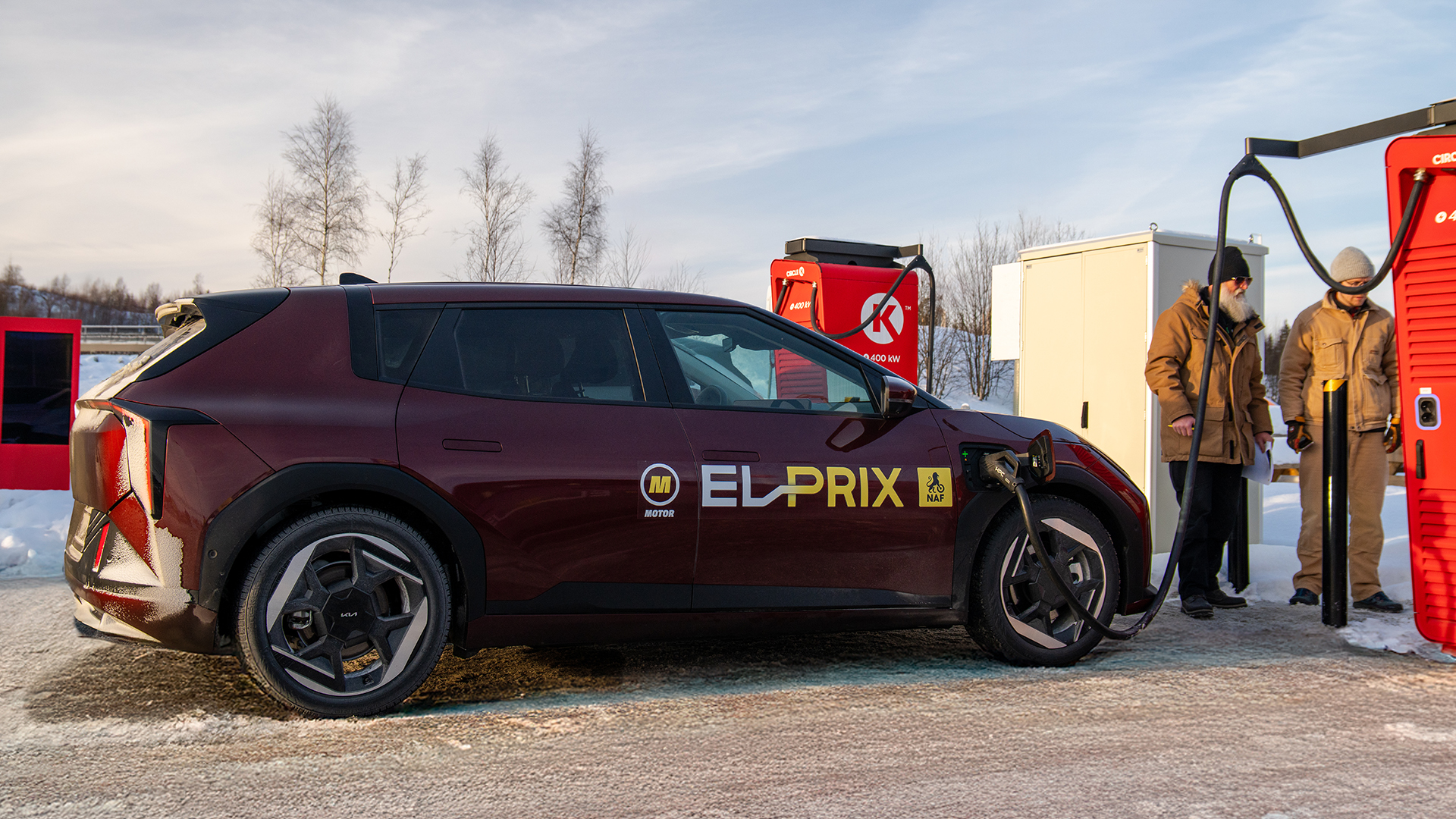 Kia EV 4 Winter Testing