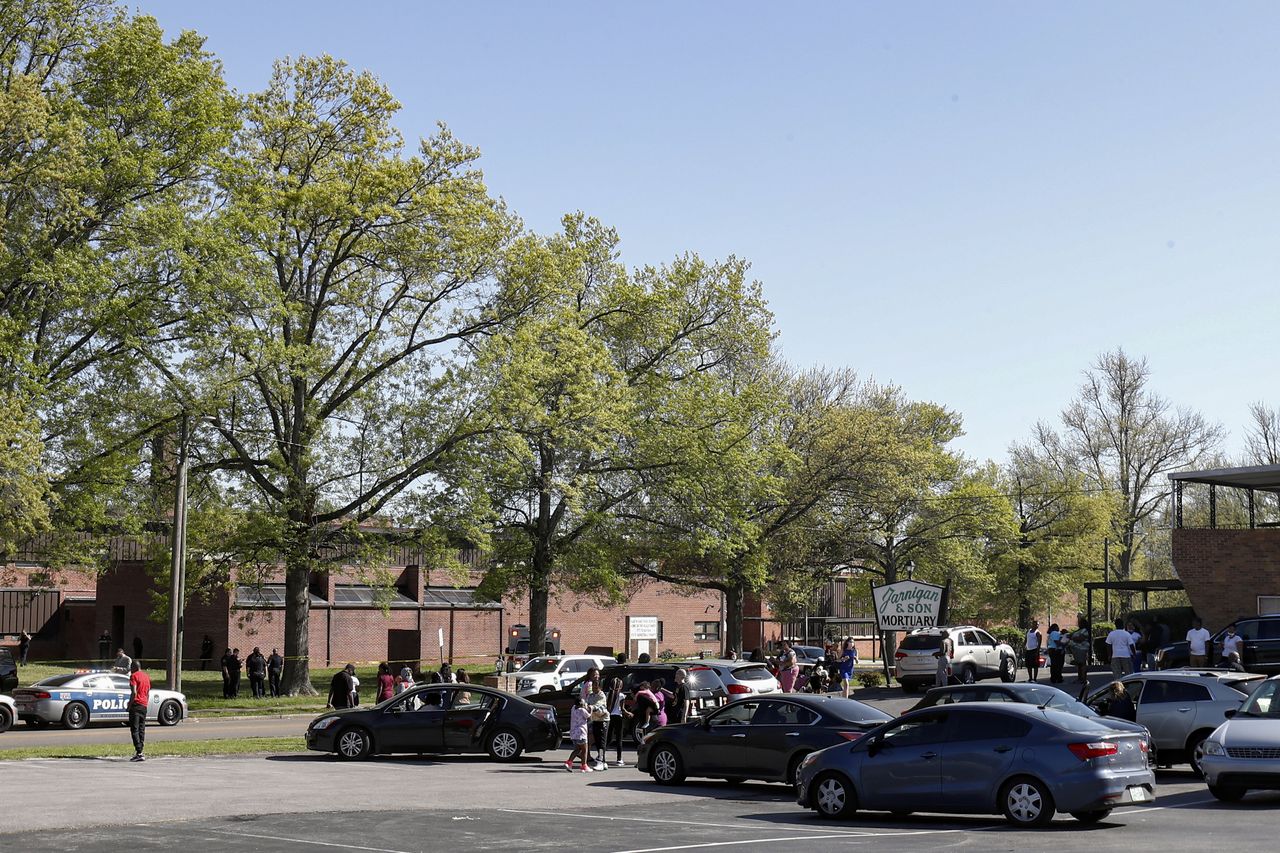 Austin-East Magnet High School in Knoxville, Tennessee.