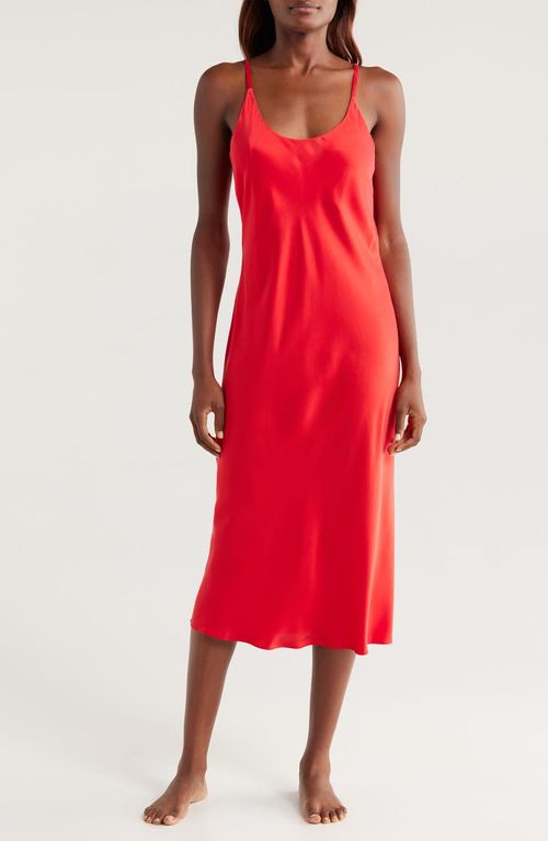 Washable Silk Slipdress Nightgown