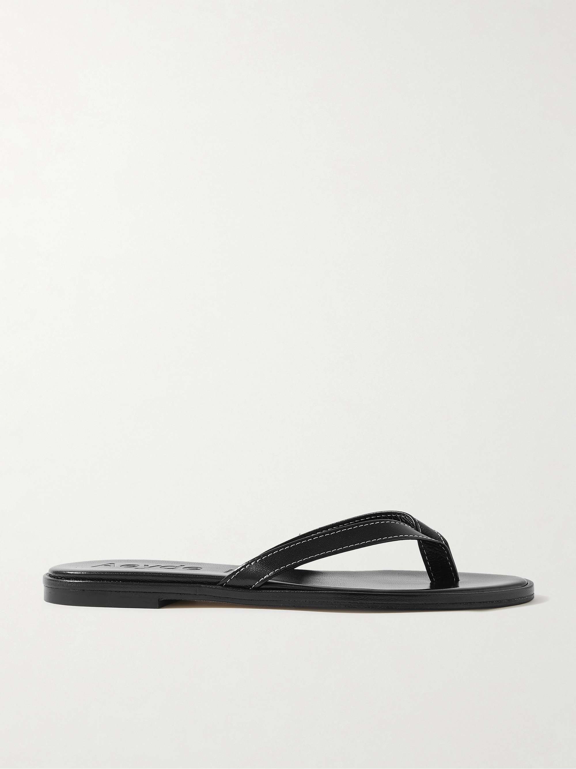 Melody Leather Flip Flops