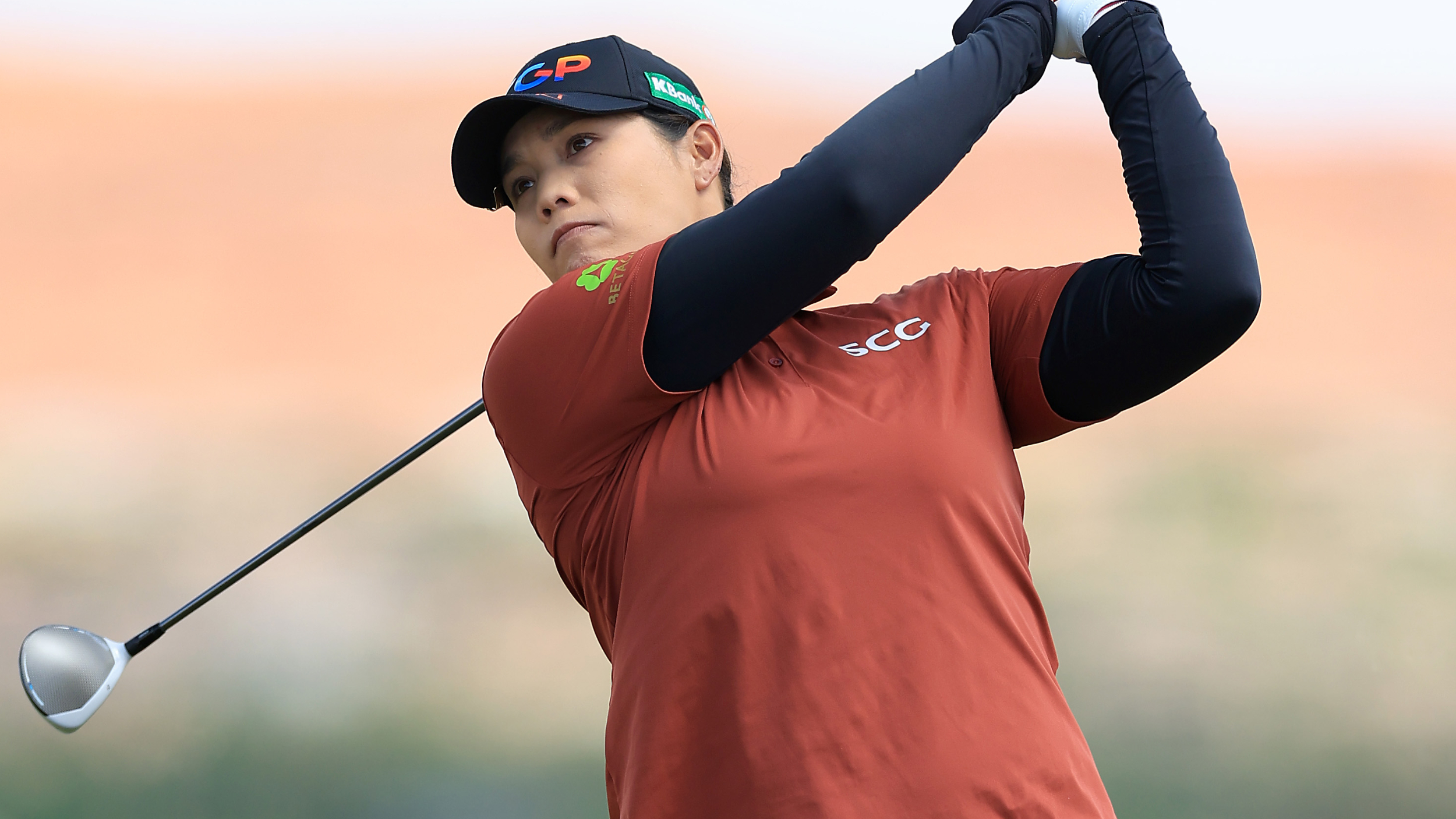 Ariya Jutanugarn takes a shot at the Black Desert Championship