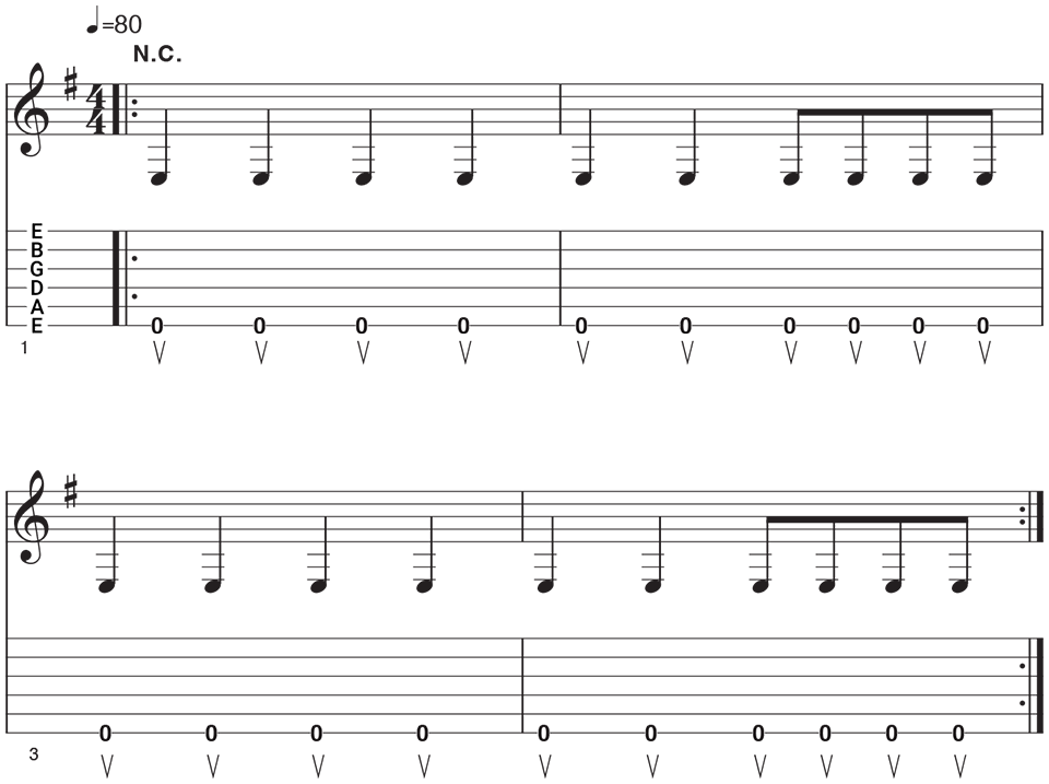 Up-picking Example